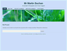 Tablet Screenshot of martinbuchan.com